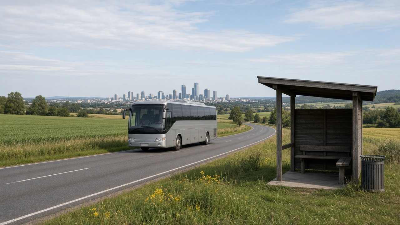 Landsbygd får expressbuss – som stannar först i stan